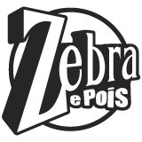 Zebra e Pois Logo